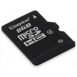 SD CARD 8GB KINGSTON CL4